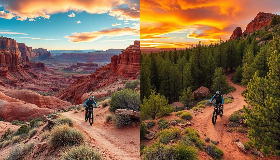 Unleash Your Adventurous Spirit: Discover the Ultimate Mountain Biking Trails in Chicago and Moab!