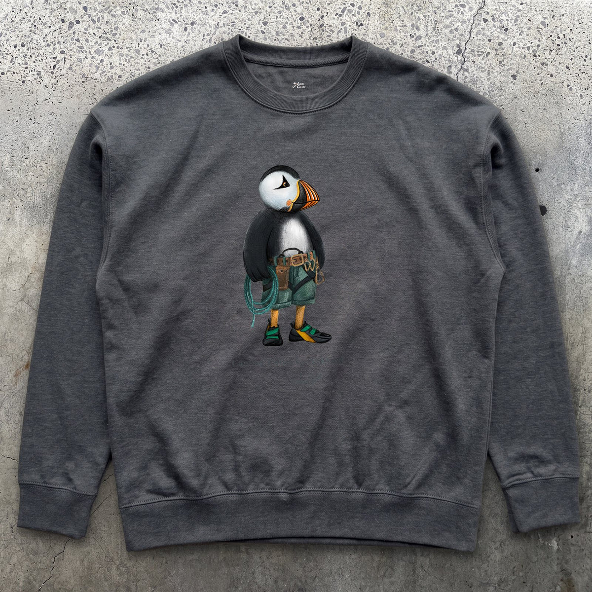 Captain Puffin Rock Climber Sweatshirt