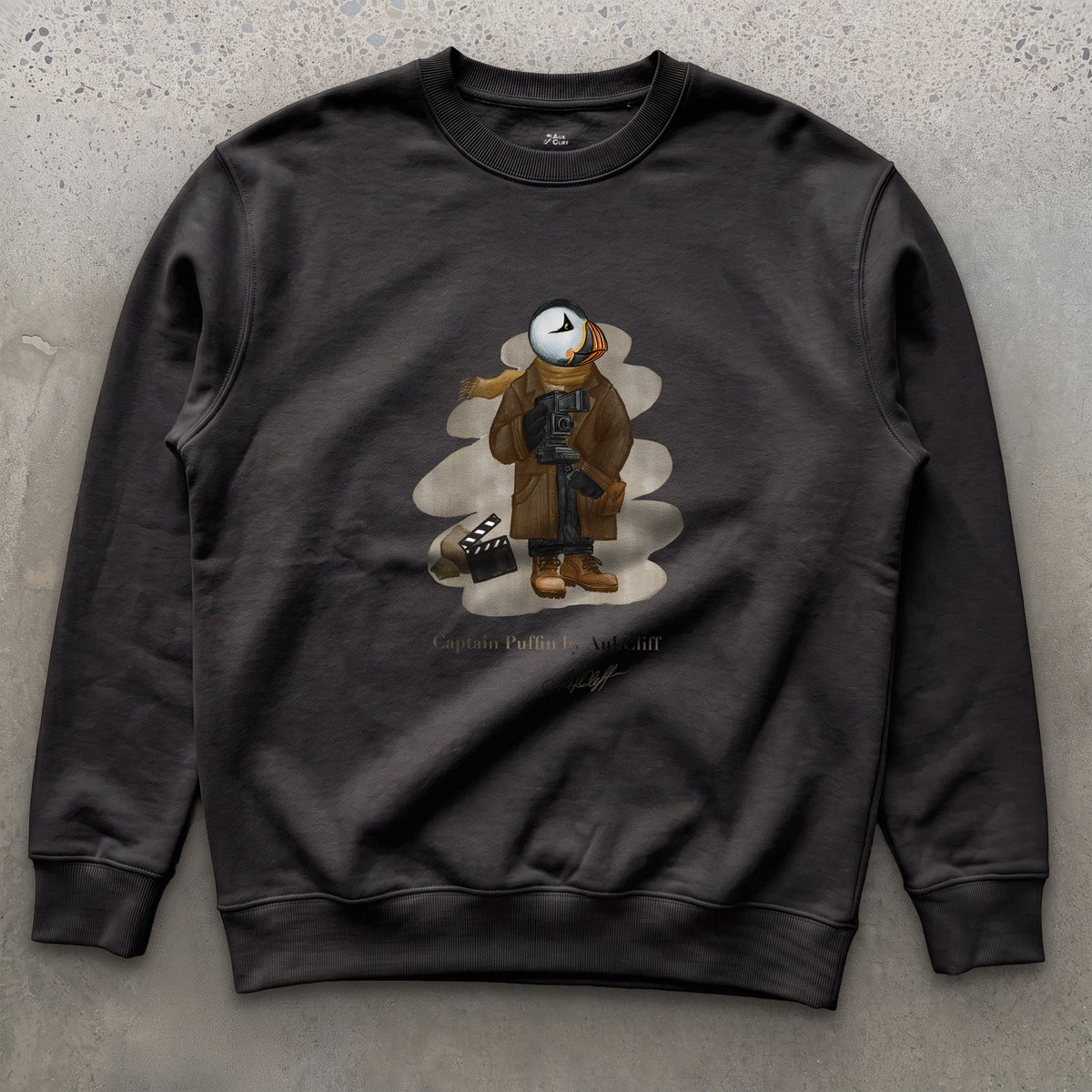 Captain Puffin Film Maker Sweatshirt