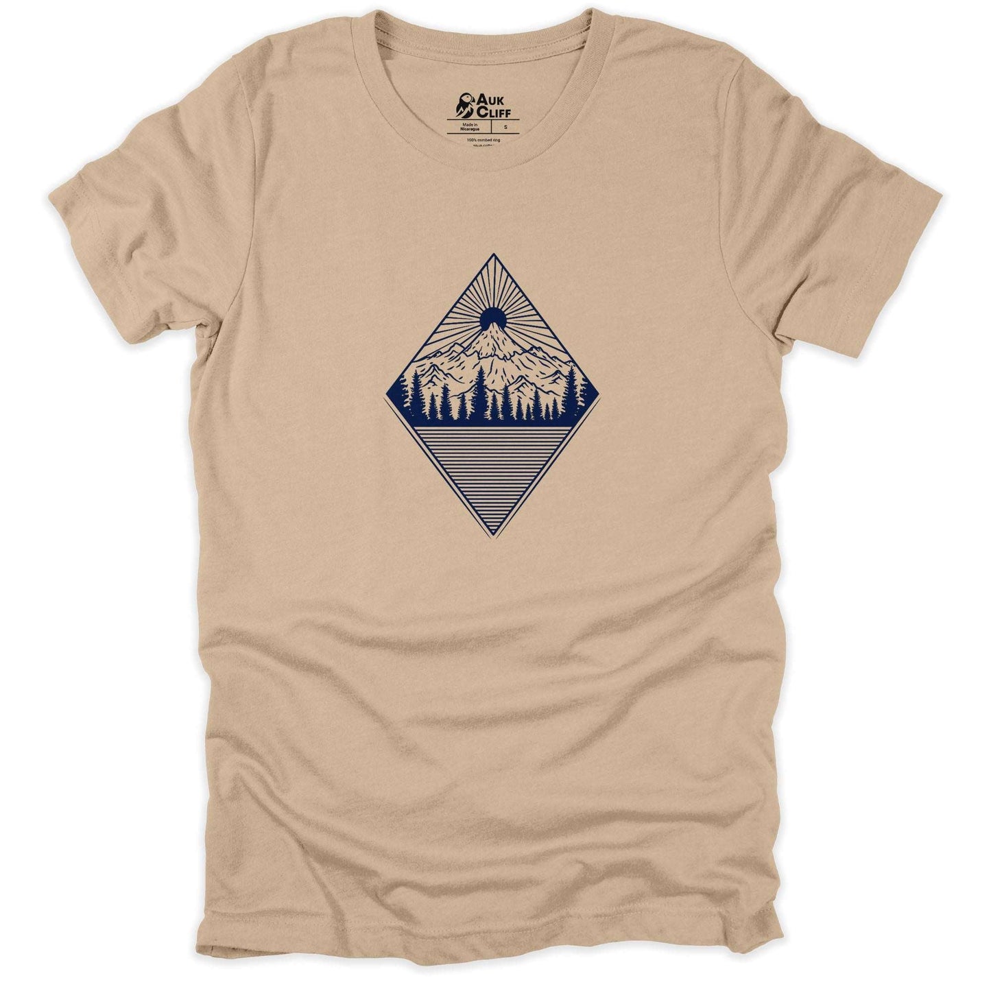Abstract Alpine Forest T-shirt