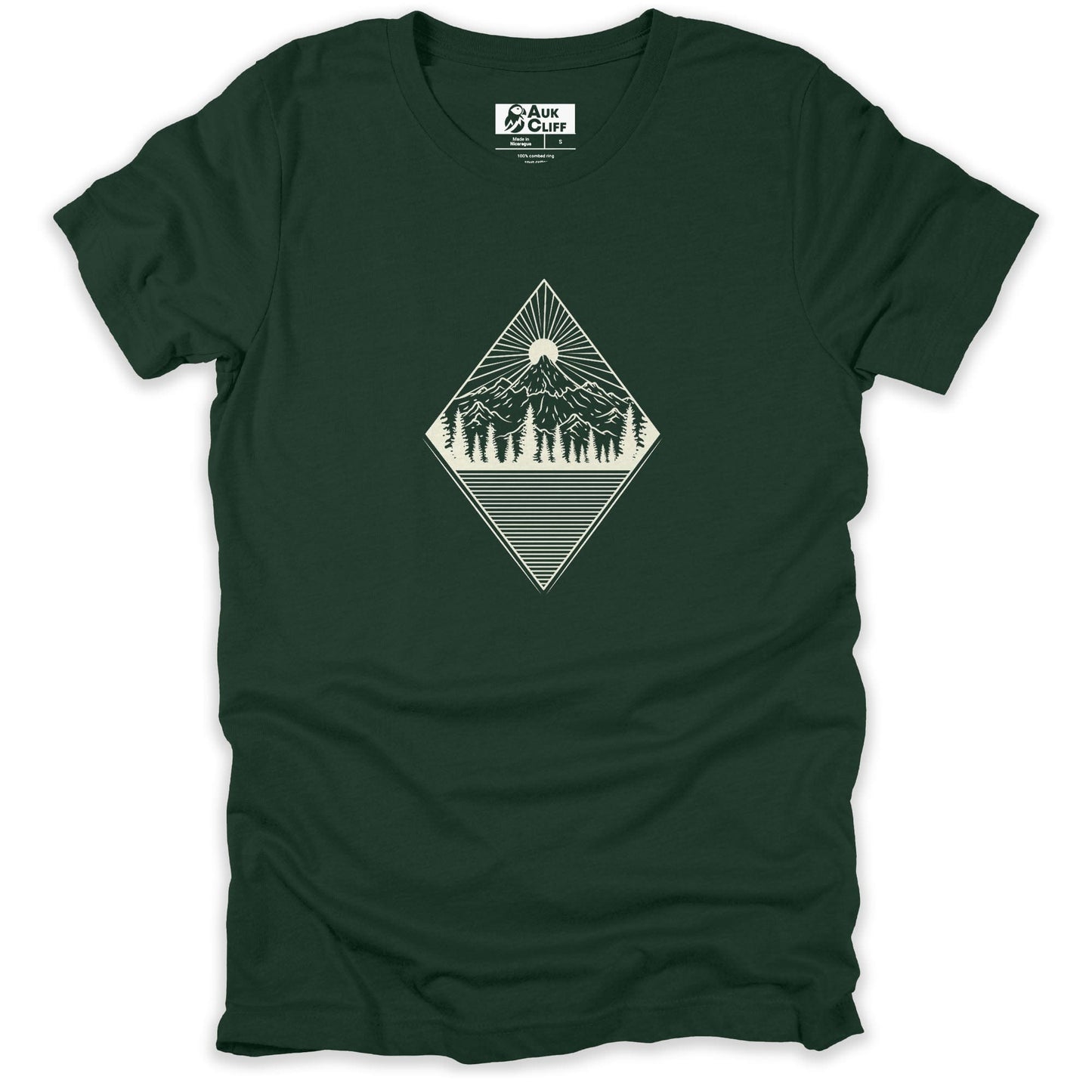 Abstract Alpine Forest T-shirt