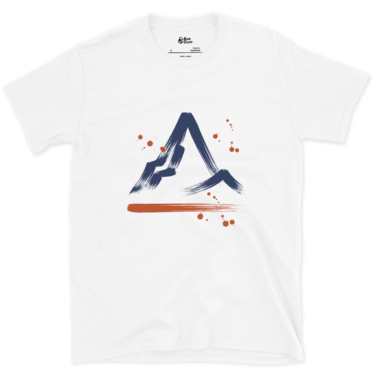 K2, Steep From Every Side design on a White Gildan Softstyle t-shirt