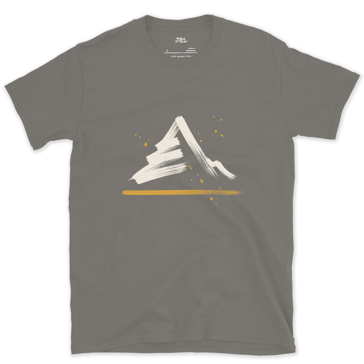K2, Steep From Every Side design on a Charcoal Gildan Softstyle t-shirt