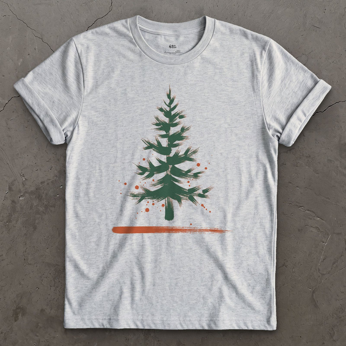 The Larch, Loses the Lot design on a Sport Grey Gildan Softstyle t-shirt