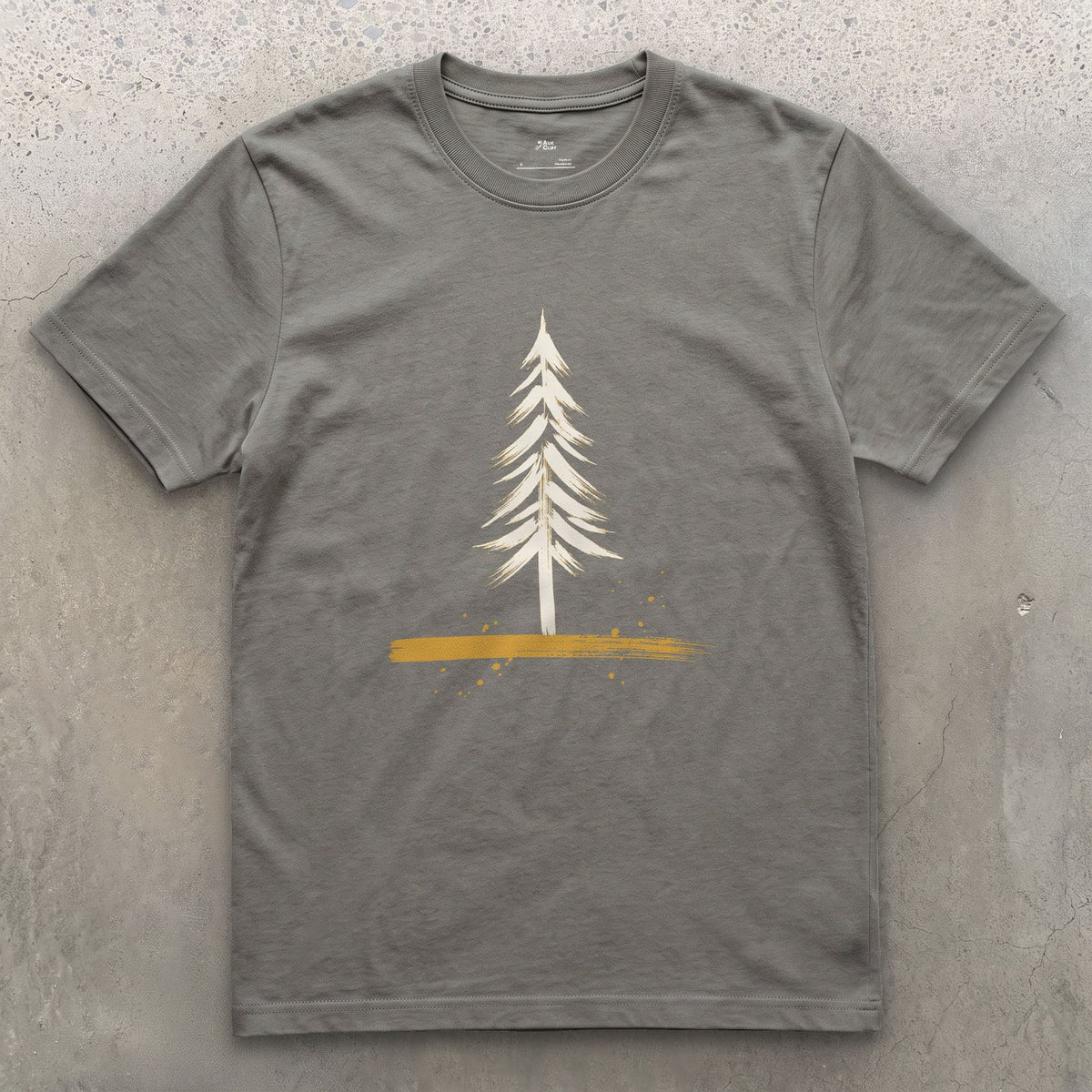 The Larch, Loses the Lot design on a Charcoal Gildan Softstyle t-shirt
