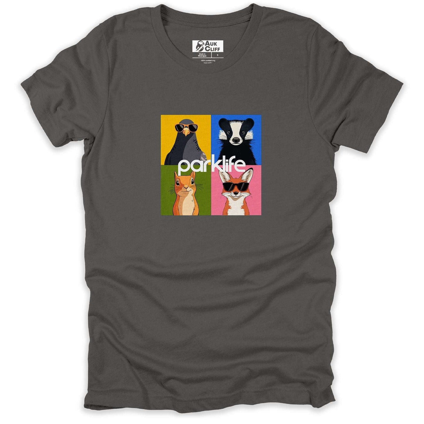 AukCliff Britpop T-shirt Asphalt / S Parklife Britpop Tribute T-shirt