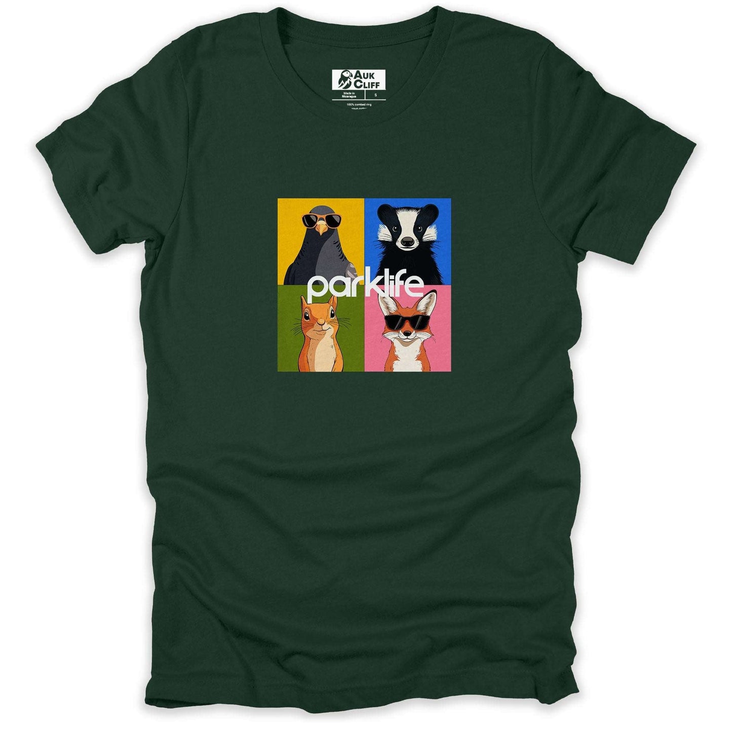 AukCliff Britpop T-shirt Forest / S Parklife Britpop Tribute T-shirt