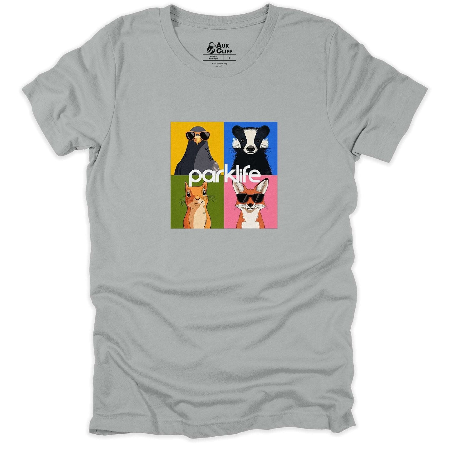 AukCliff Britpop T-shirt Silver / S Parklife Britpop Tribute T-shirt