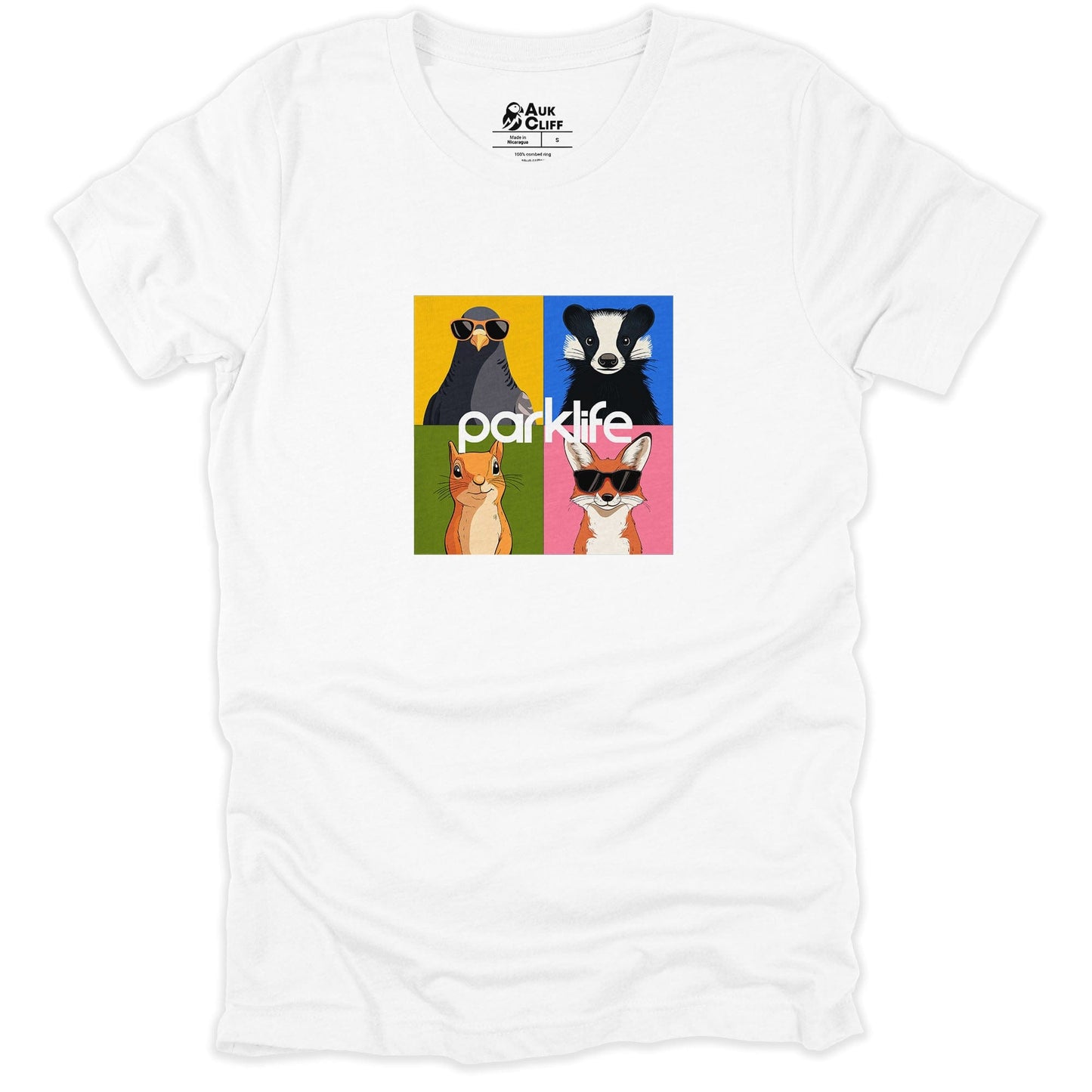 AukCliff Britpop T-shirt White / S Parklife Britpop Tribute T-shirt