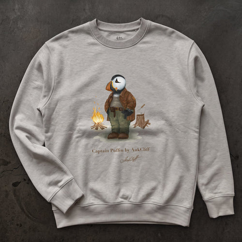 AukCliff Captain Puffin Sweatshirt Carbon Grey / S Captain Puffin™ Bushcraft Sweatshirt