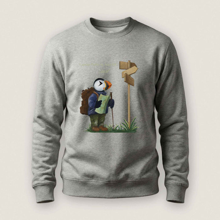 AukCliff Captain Puffin Sweatshirt Carbon Grey / S Captain Puffin™ Hiker Sweatshirt