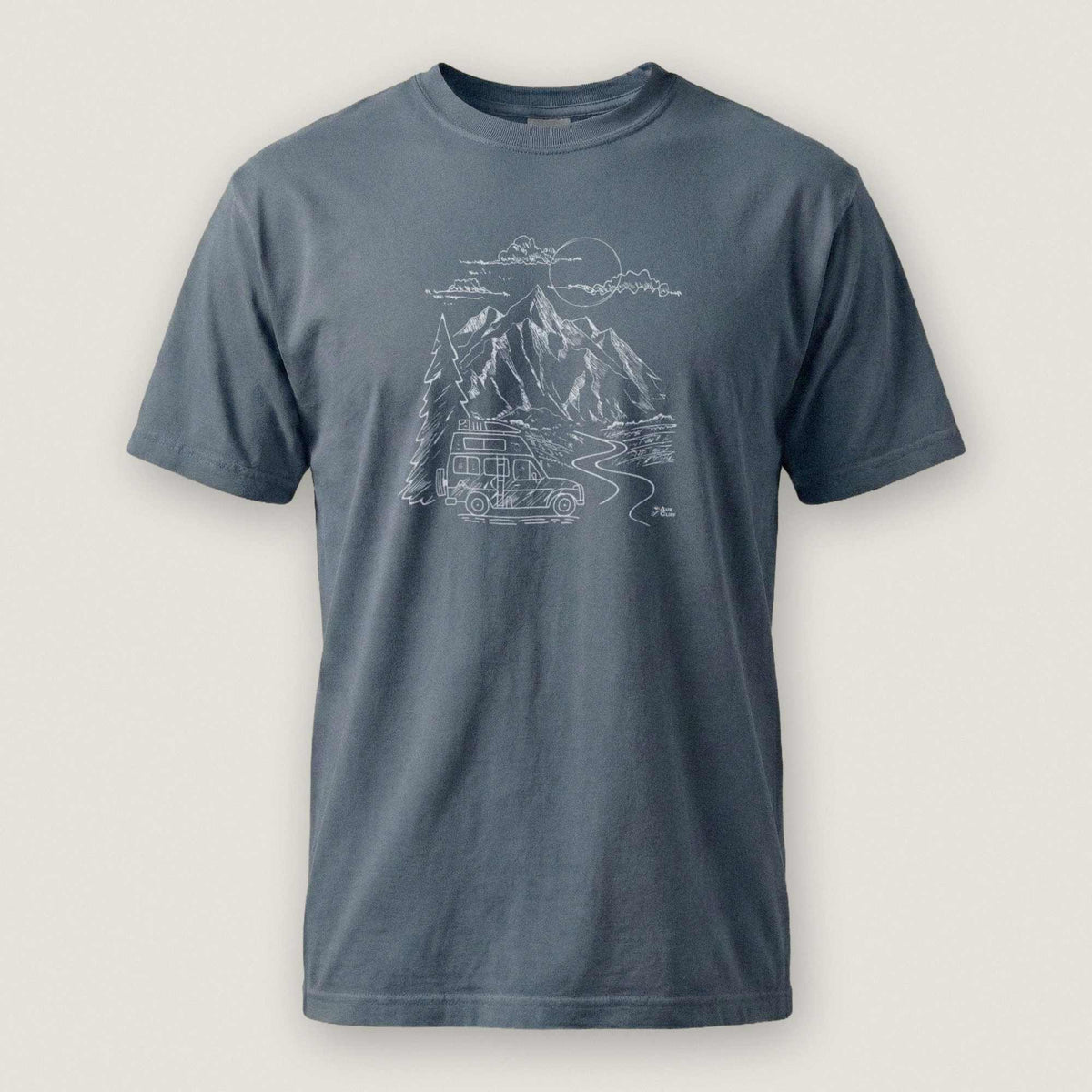 AukCliff Comfort Colors Graphic Tee Blue Jean / S Mountain Vanlife Comfort Colors T-Shirt