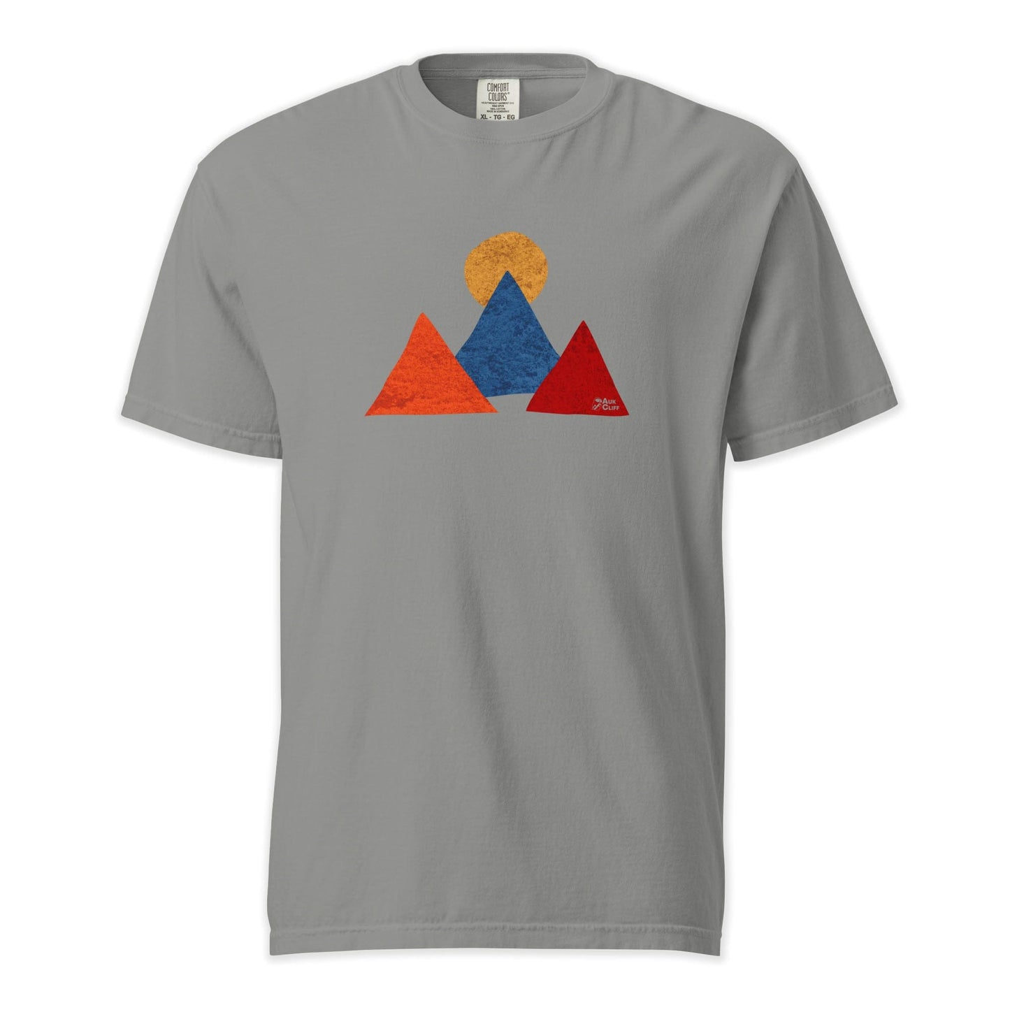 AukCliff Comfort Colors Graphic Tee Grey / S Abstract Peaks Comfort Colors T-shirt