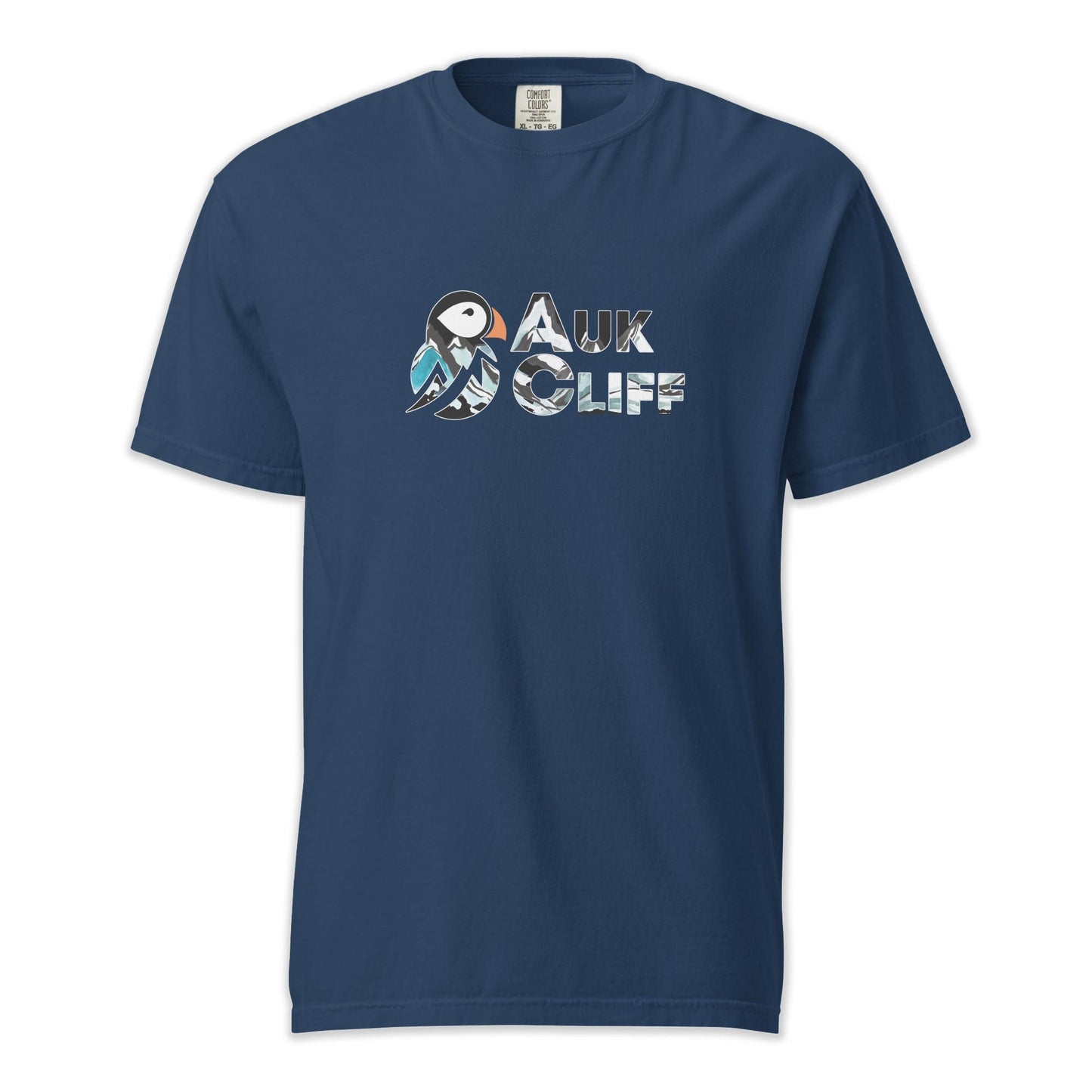 AukCliff Comfort Colors Graphic Tee True Navy / S AukCliff Logo Landscape Comfort Colors T-Shirt