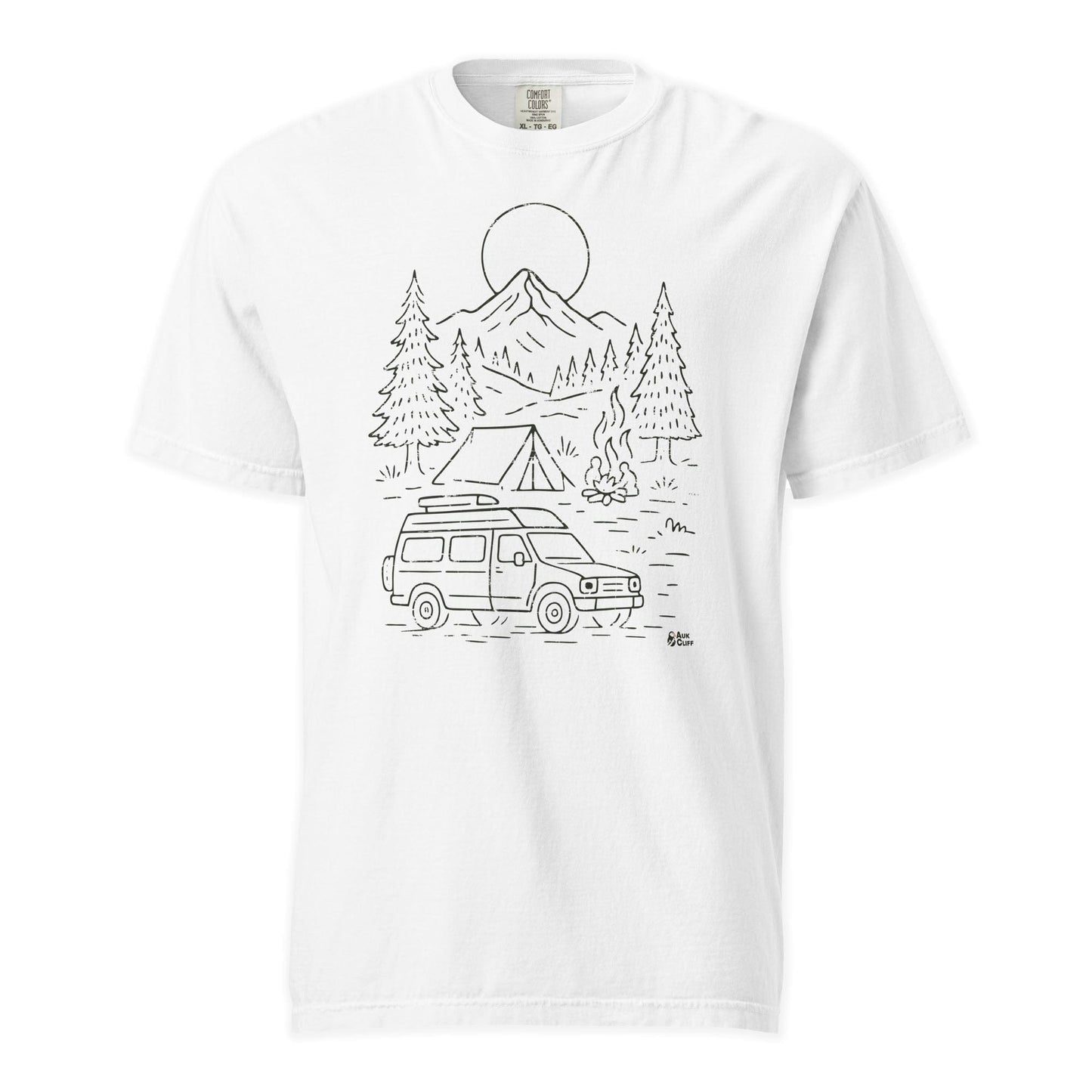 AukCliff Comfort Colors Graphic Tee White / S Alpine Camp Van Comfort Colors T-Shirt
