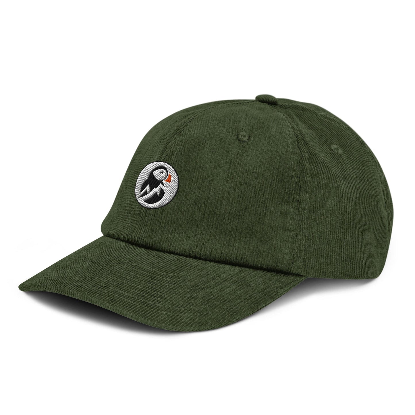 AukCliff Corduroy Hat Dark Olive Corduroy Hat