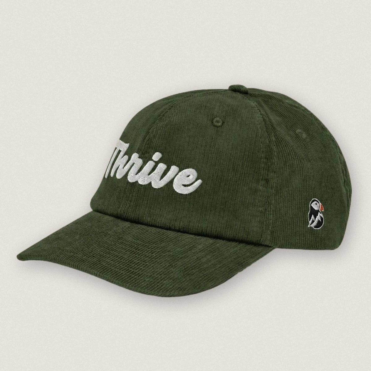 AukCliff Corduroy Hat Dark Olive Thrive Corduroy Hat
