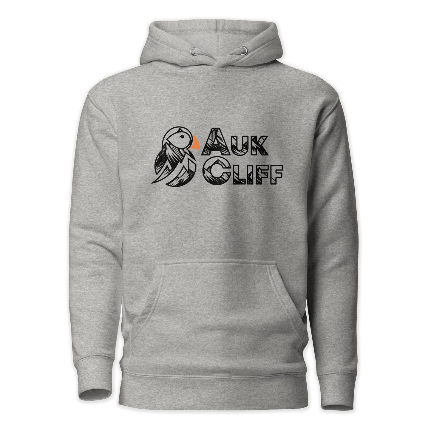 AukCliff Cotton Heritage Hoodie Carbon Grey / S AukCliff Puffin Mountain Logo Hoodie