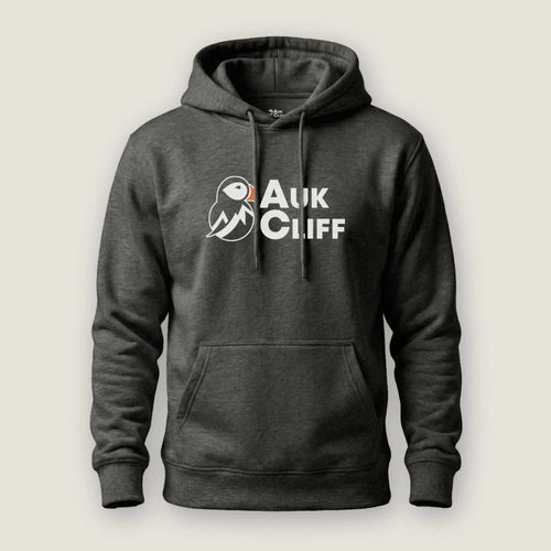 AukCliff Cotton Heritage Hoodie Charcoal Heather / S AukCliff® Logo Hoodie