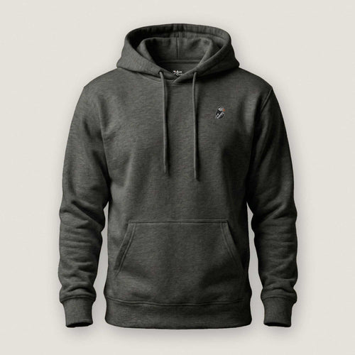 AukCliff Cotton Heritage Hoodie Charcoal Heather / S Simple Hoodie
