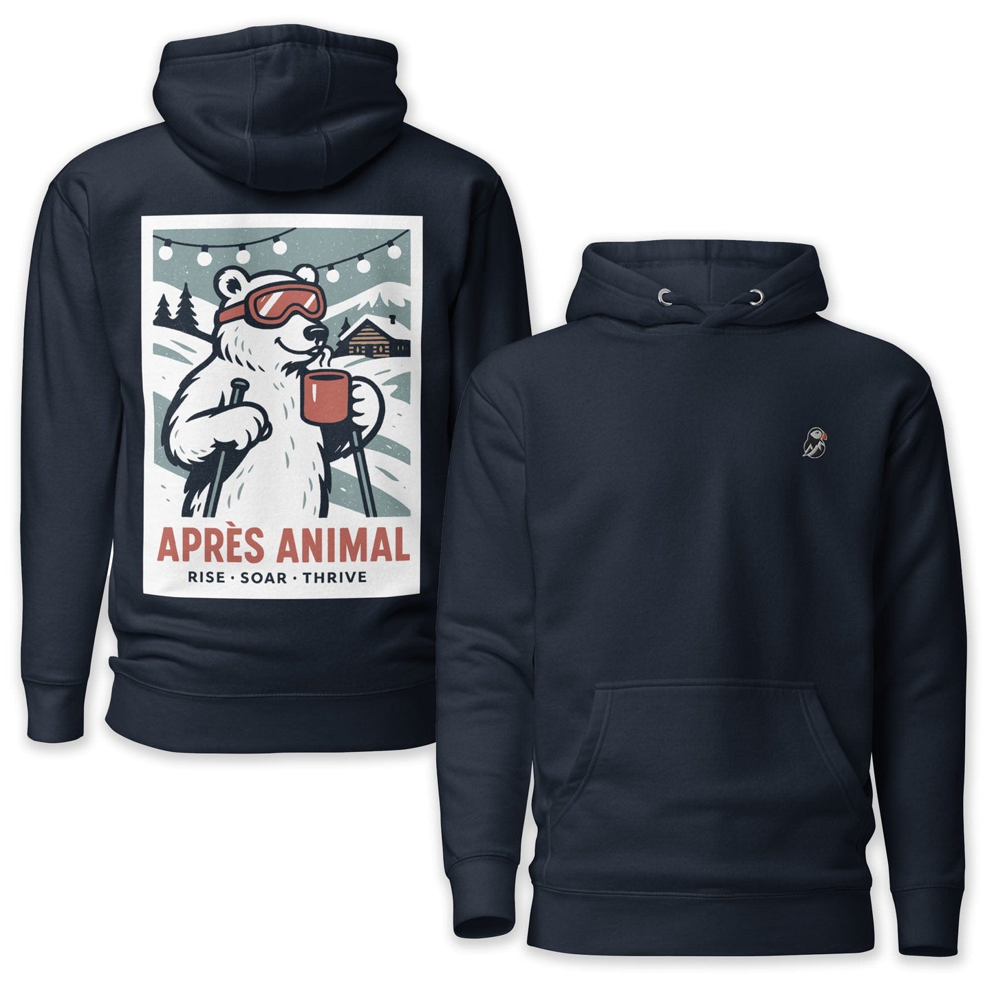 AukCliff Cotton Heritage Hoodie Navy Blazer / S Après Animal Ski Hoodie