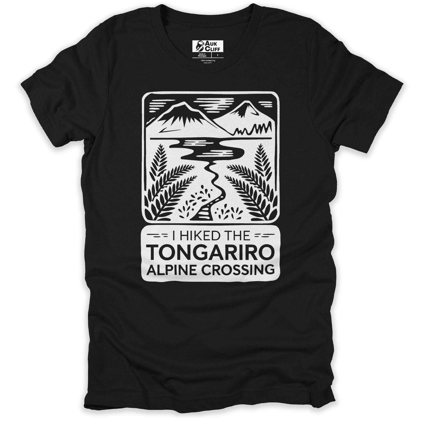 AukCliff Hiking and Camping Graphic Tees Black / S I Hiked the Tongariro Alpine Crossing T-Shirt