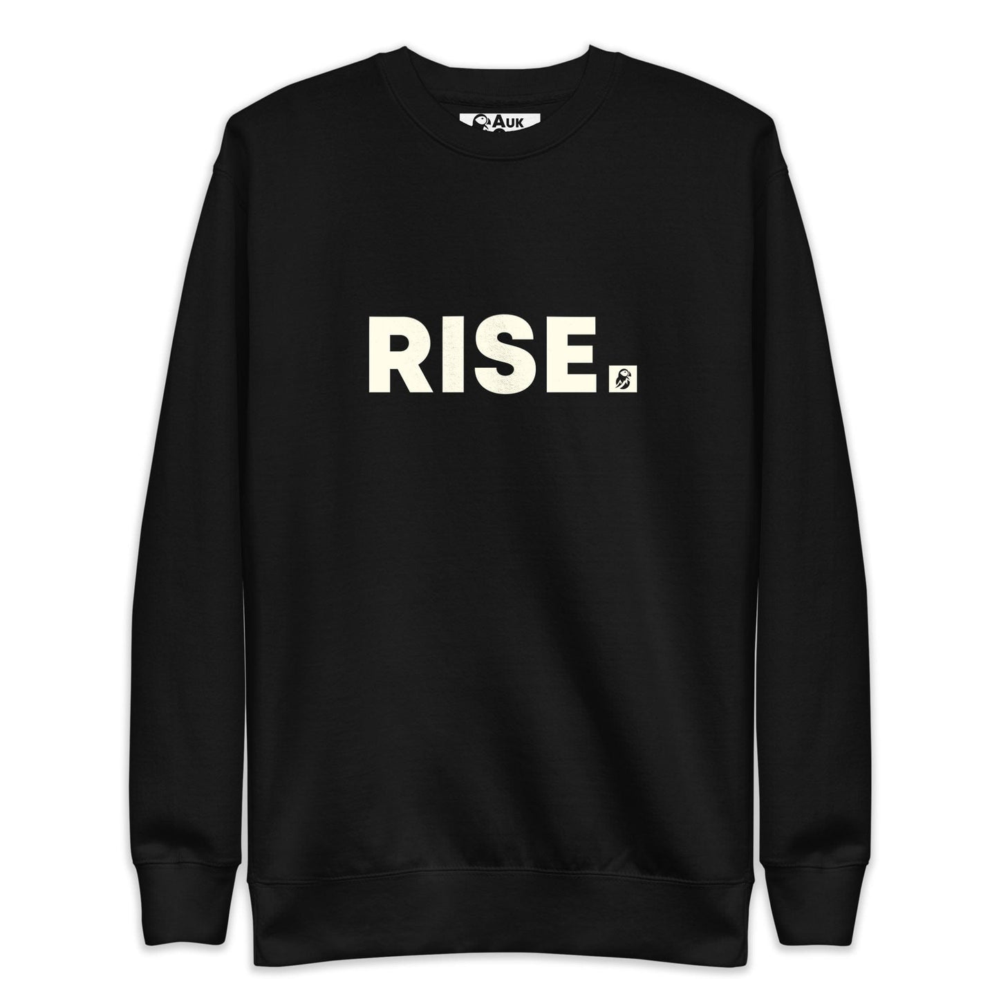 AukCliff Humour and Motivation Graphic Sweatshirt Black / S RISE Sweatshirt