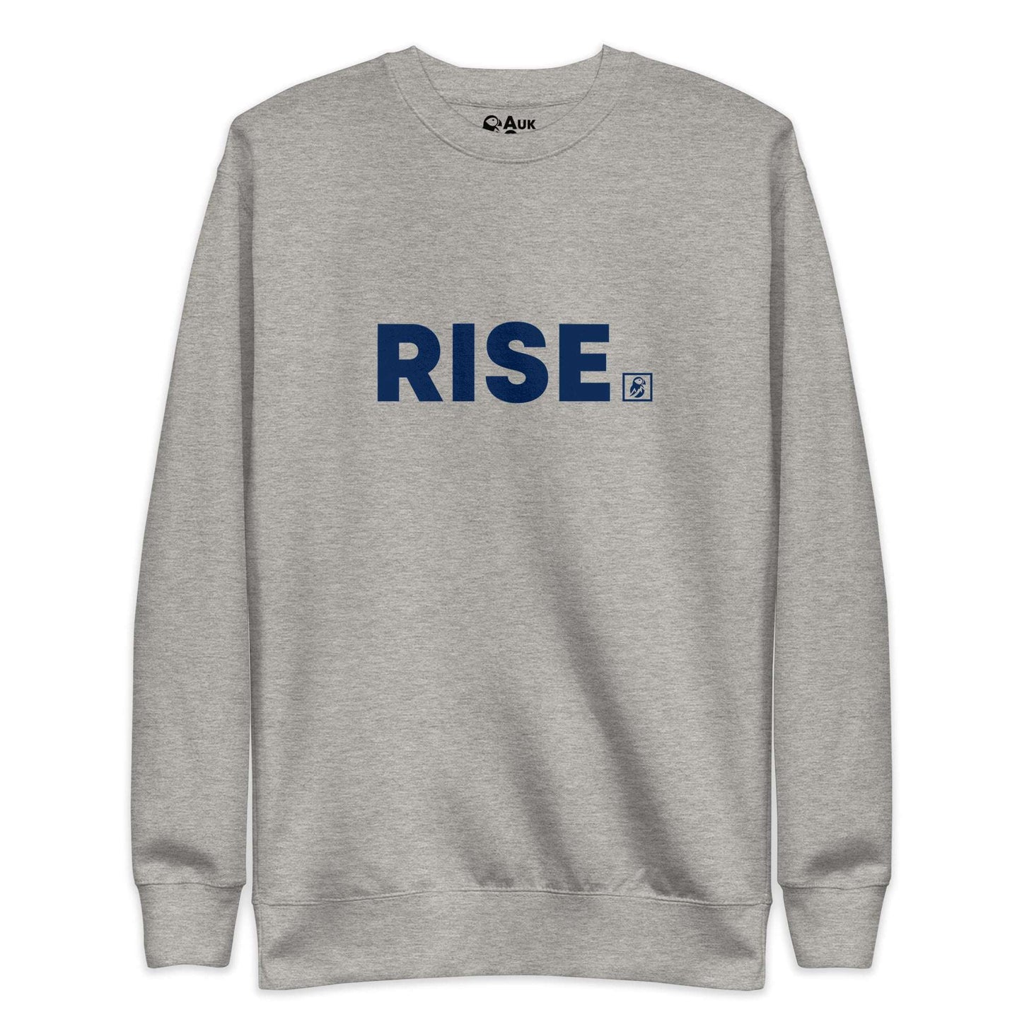 AukCliff Humour and Motivation Graphic Sweatshirt Carbon Grey / S RISE Sweatshirt