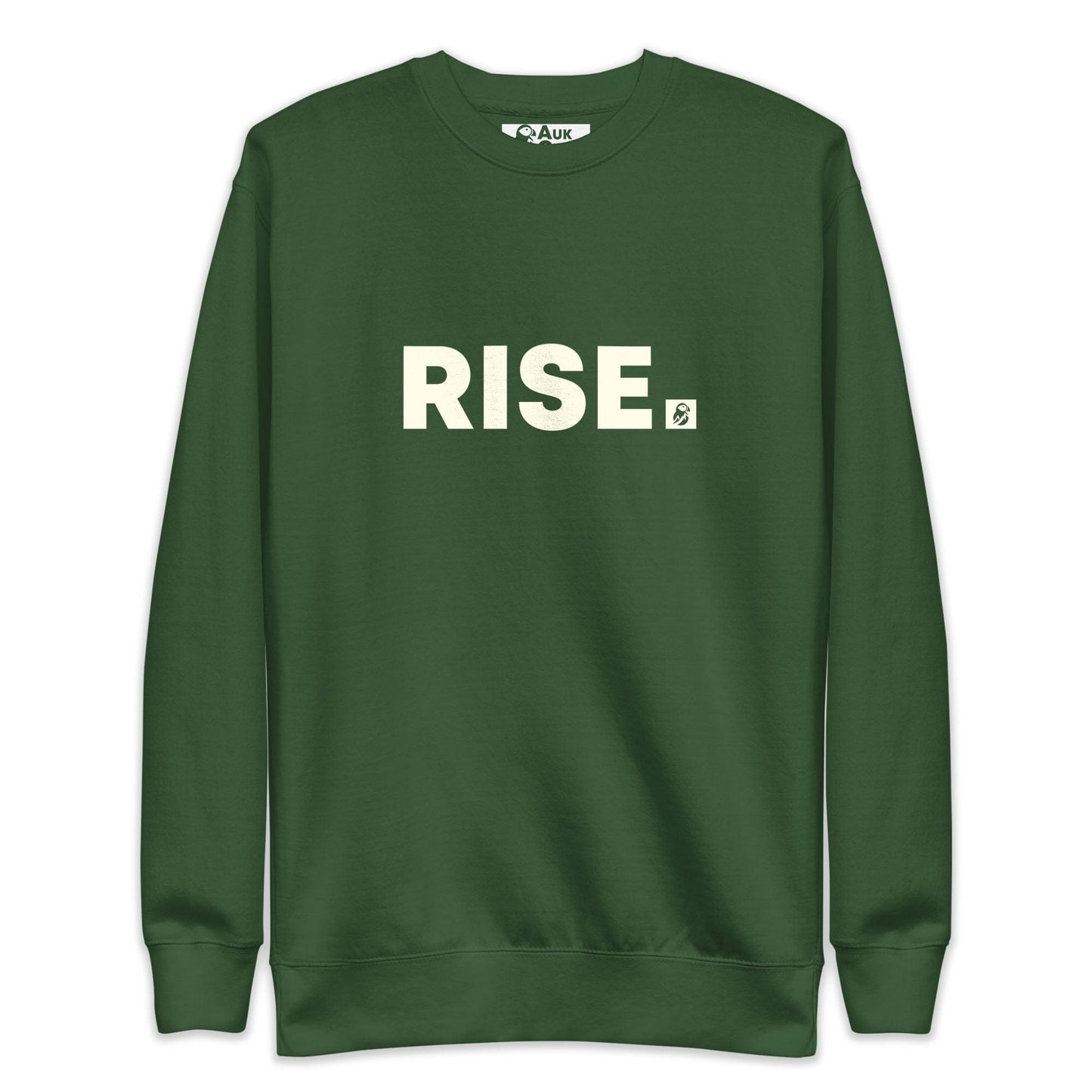 AukCliff Humour and Motivation Graphic Sweatshirt Forest Green / S RISE Sweatshirt
