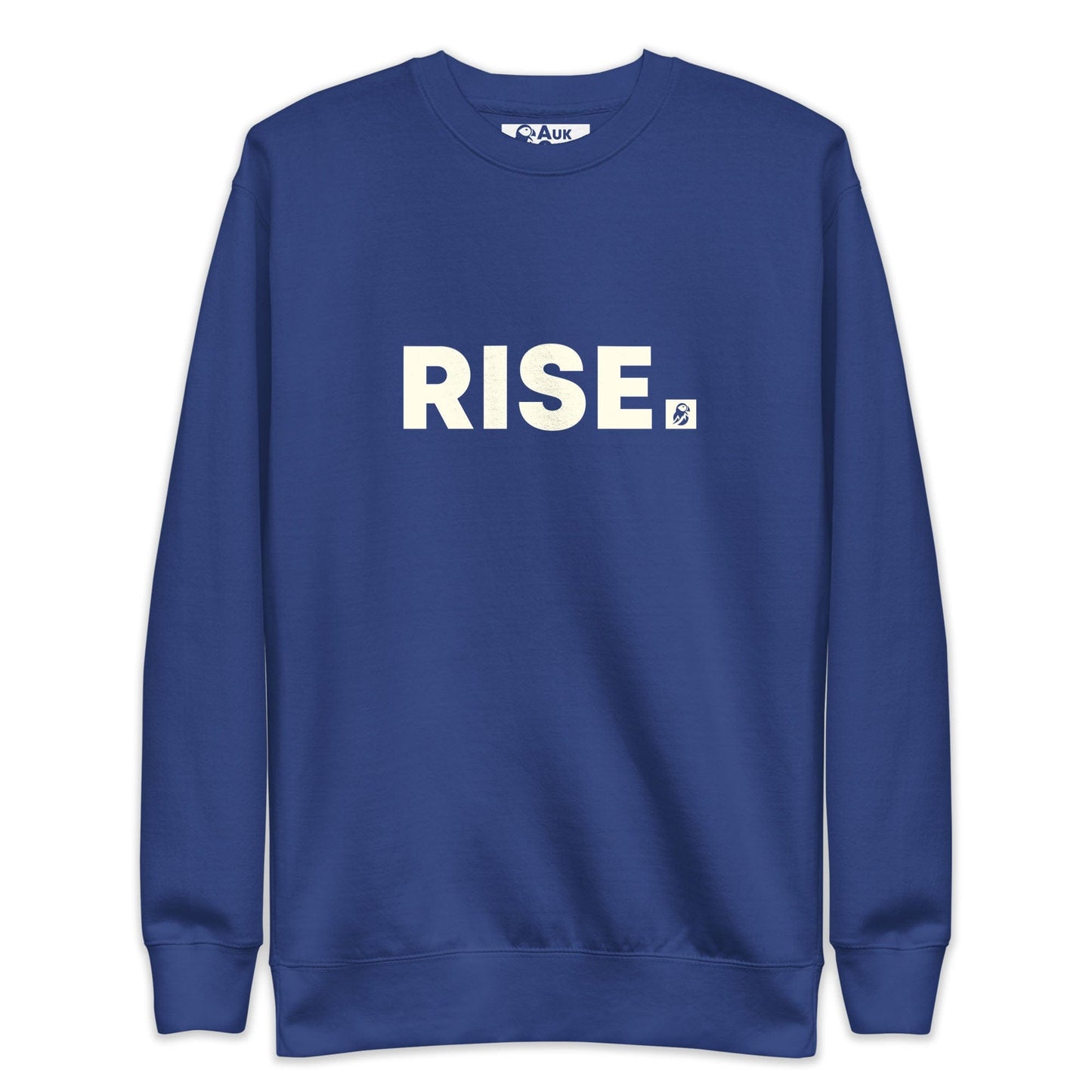 AukCliff Humour and Motivation Graphic Sweatshirt Team Royal / S RISE Sweatshirt