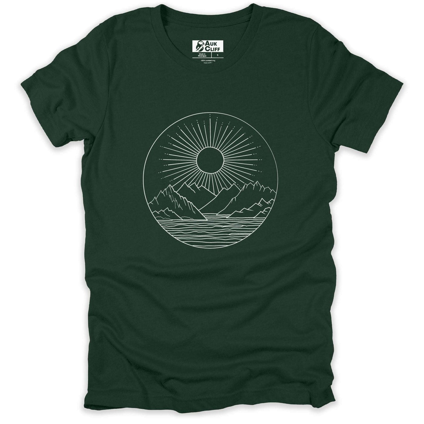 AukCliff Mountain and Wilderness Graphic Tees Forest / S Celestial Serenity T-shirt