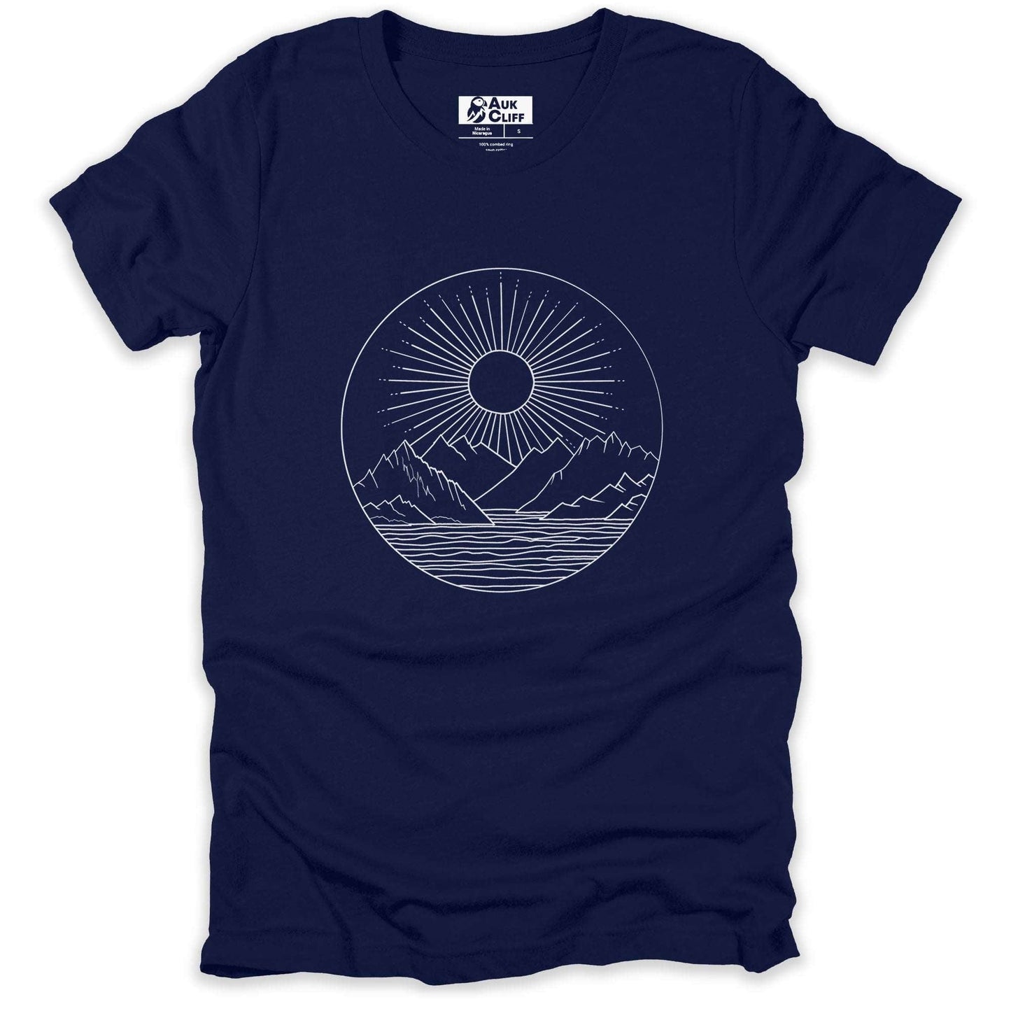 AukCliff Mountain and Wilderness Graphic Tees Navy / S Celestial Serenity T-shirt
