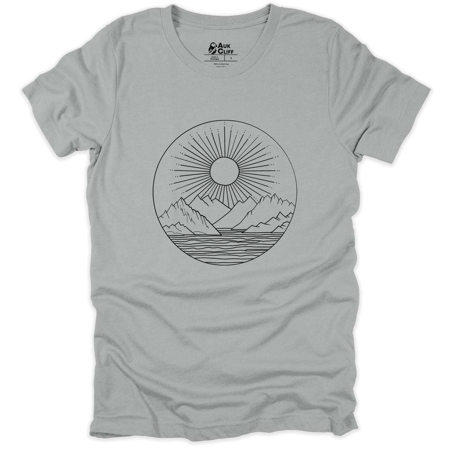 AukCliff Mountain and Wilderness Graphic Tees Silver / S Celestial Serenity T-shirt