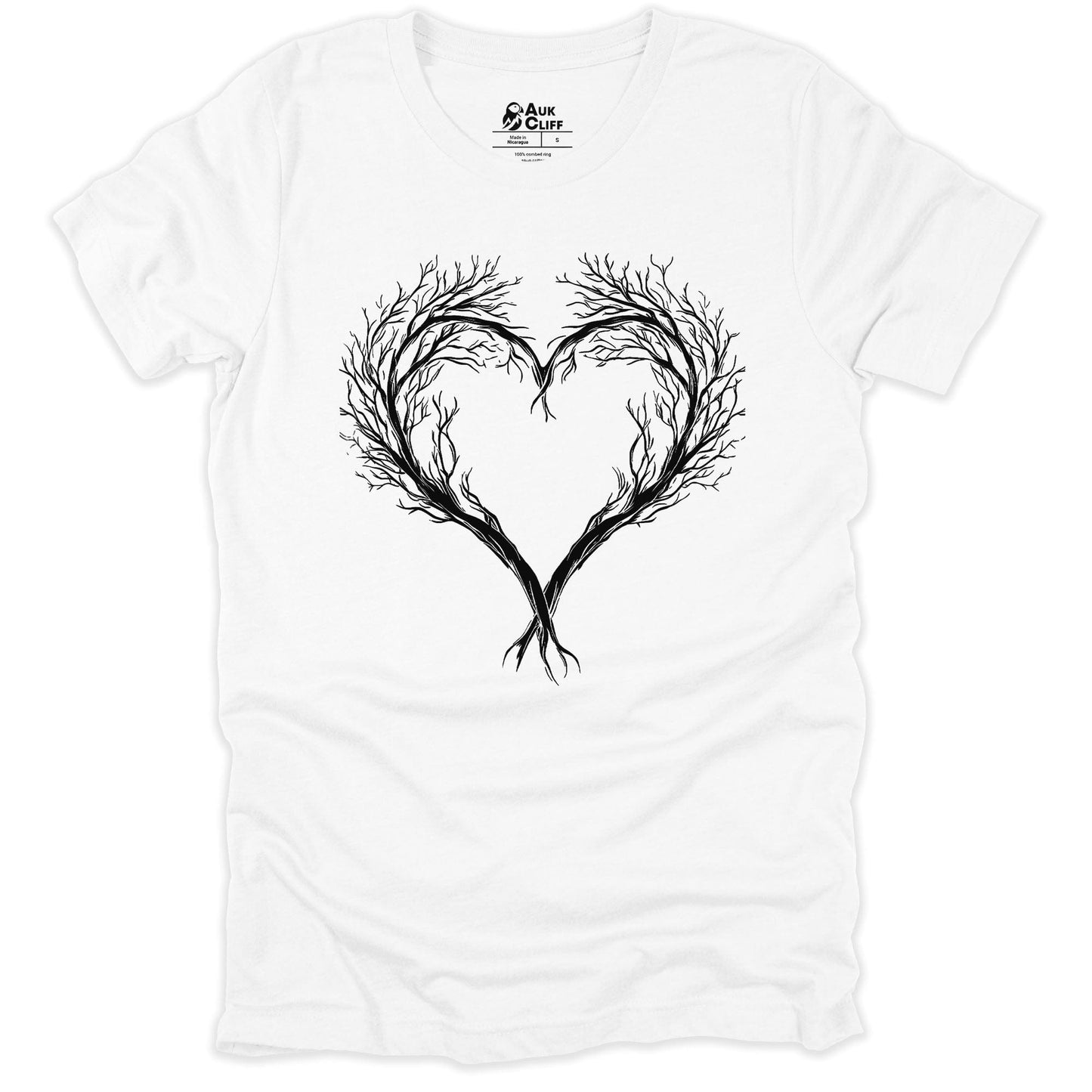 AukCliff Nature and Wildlife Graphic Tees White / S Nature’s Heartbeat T-shirt