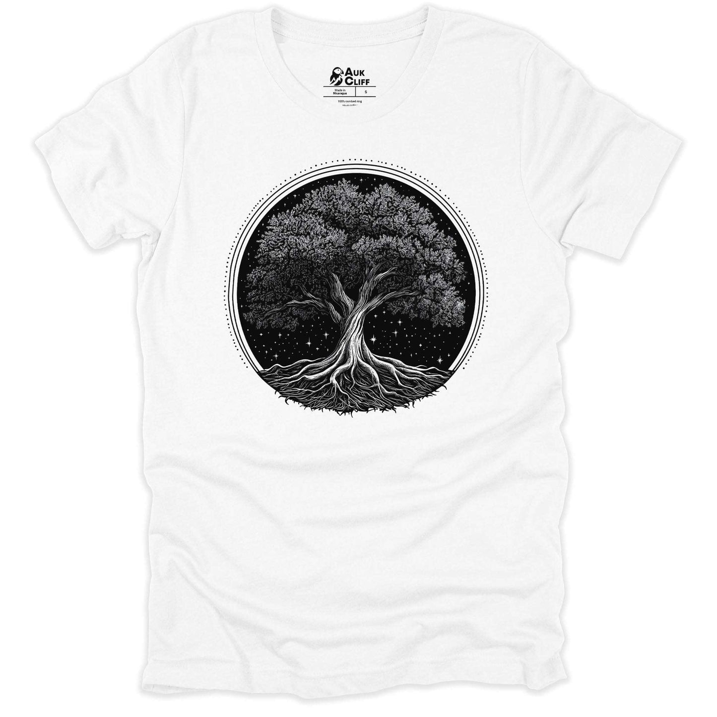 AukCliff Nature and Wildlife Graphic Tees White / S Roots of Serenity T-shirt