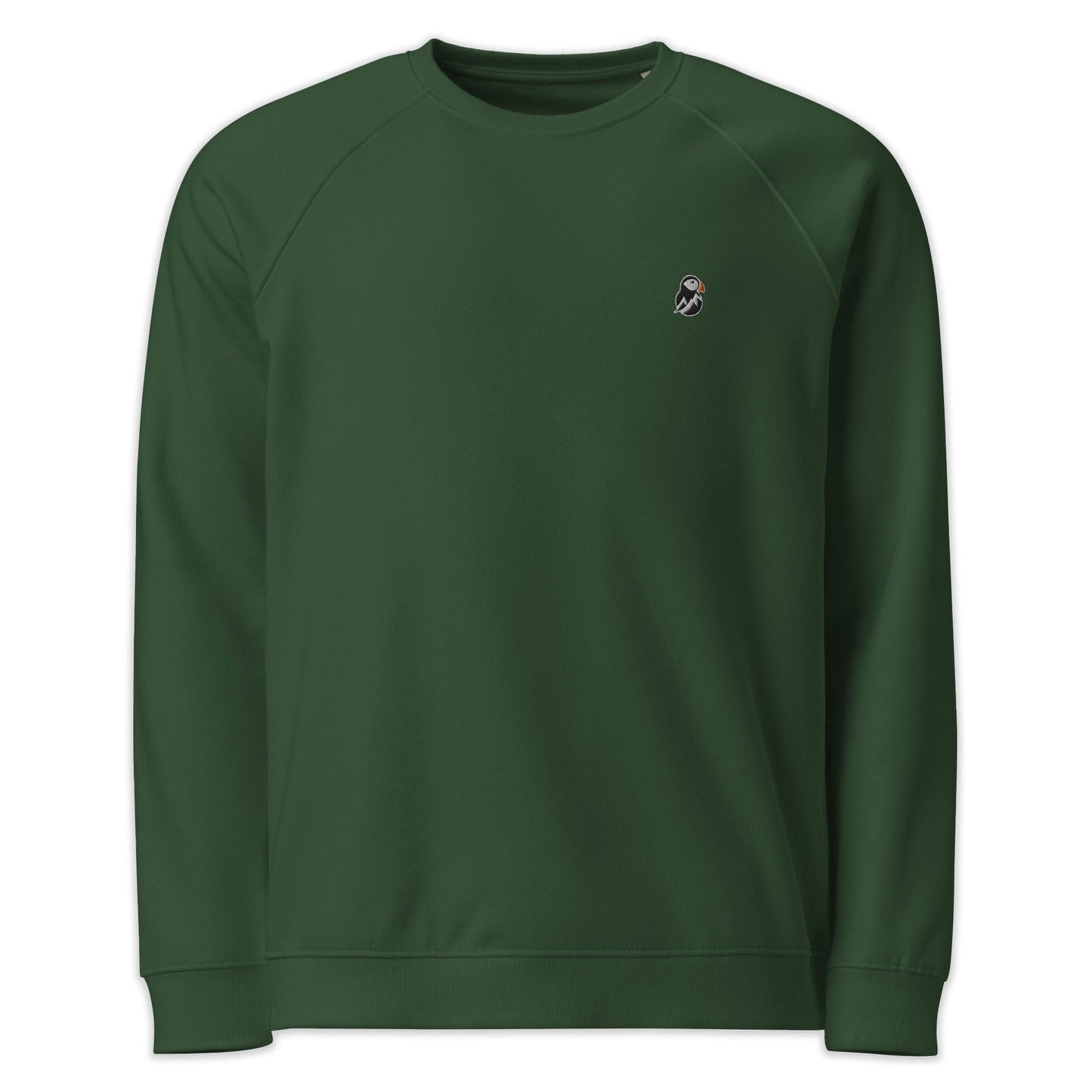AukCliff Organic Sweatshirt Bottle Green / XS Organic Sweatshirt