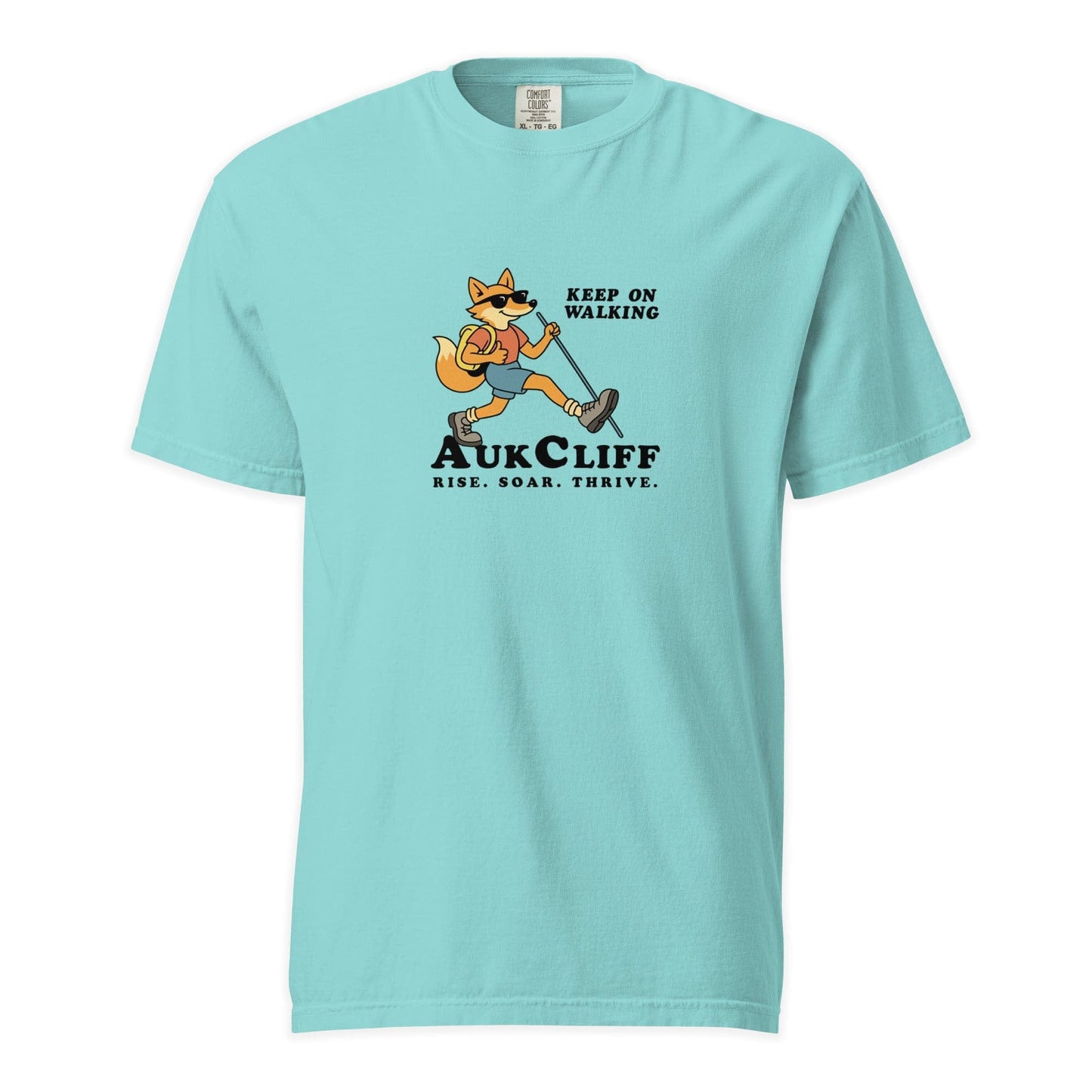 AukCliff Simple Comfort Colors T-shirt Lagoon Blue / S AukCliff Keep On Walking Comfort Colors T-shirt
