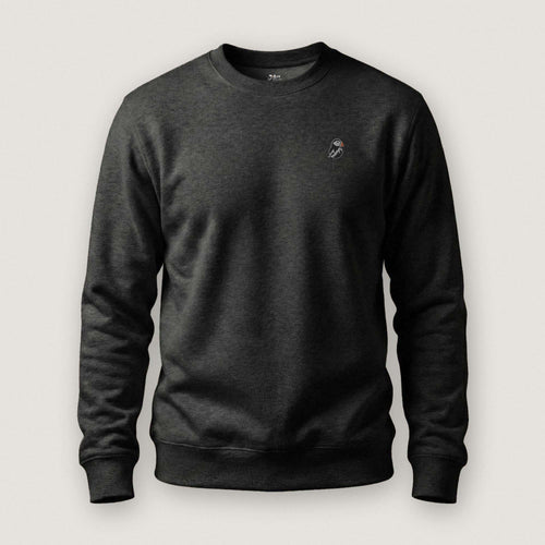 AukCliff Simple Sweatshirt Charcoal Heather / S Simple Sweatshirt