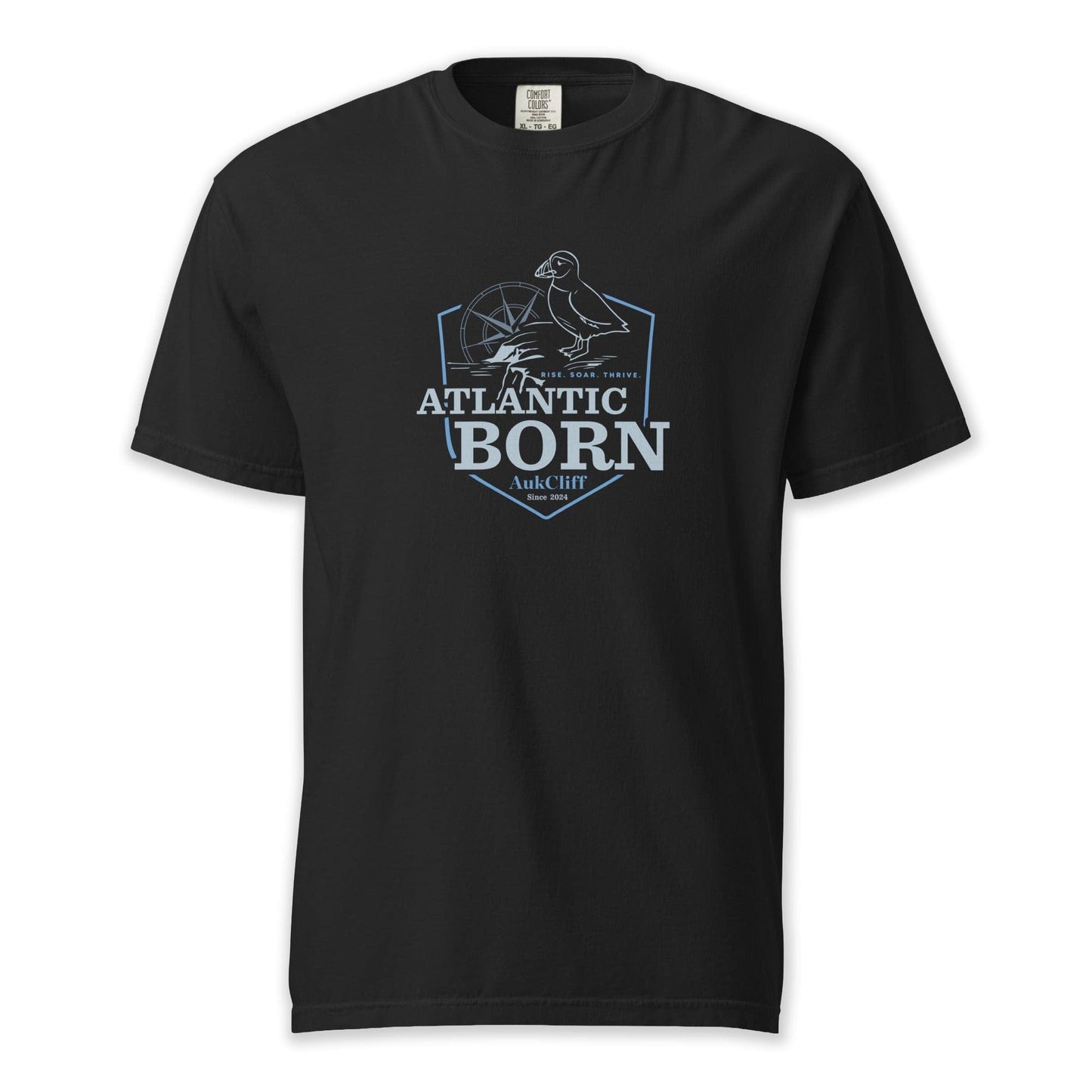 AukCliff® The Origin Collection T-shirt Black / S Atlantic Born Comfort Colors T-Shirt