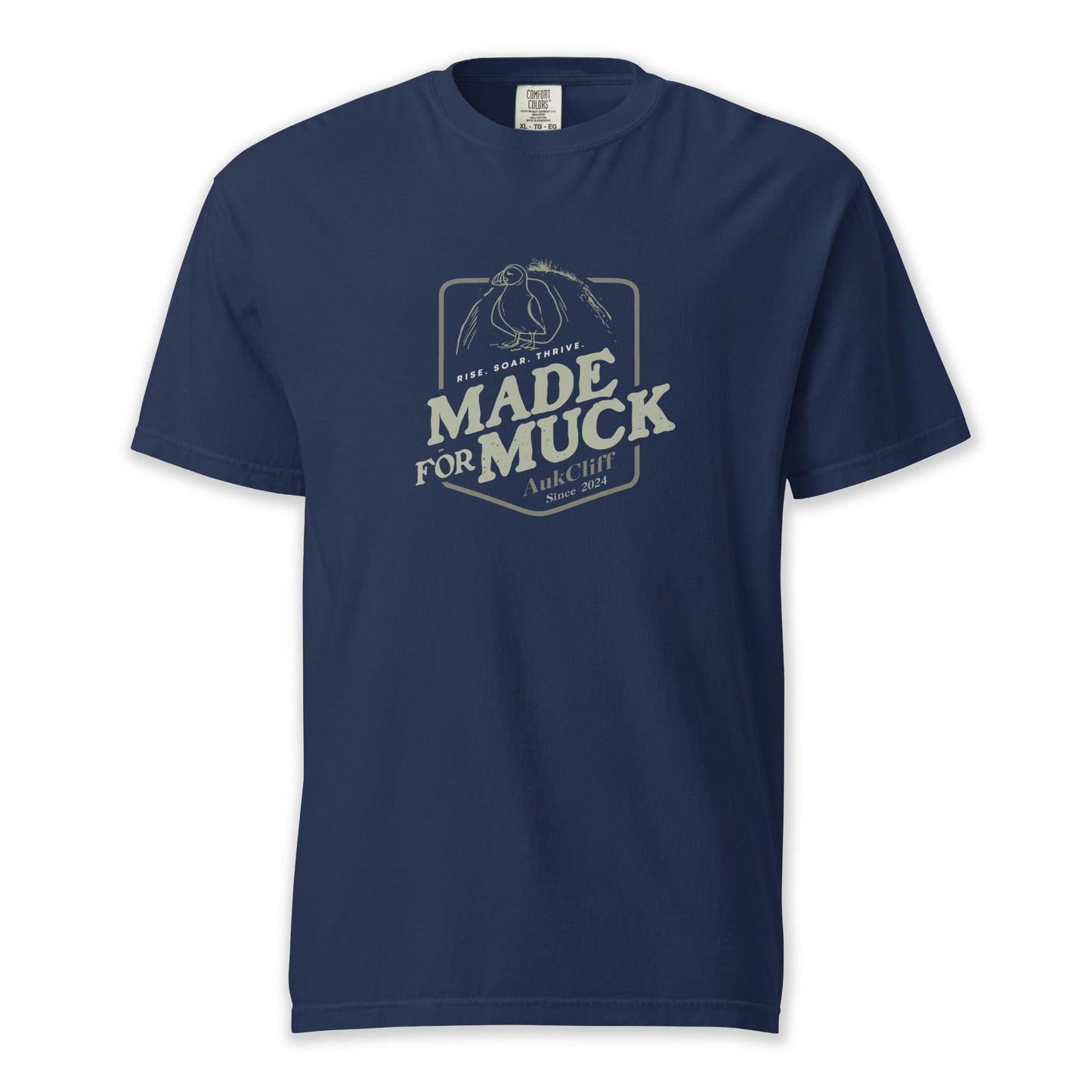 AukCliff® The Origin Collection T-shirt True Navy / S Made for Muck Comfort Colors T-Shirt