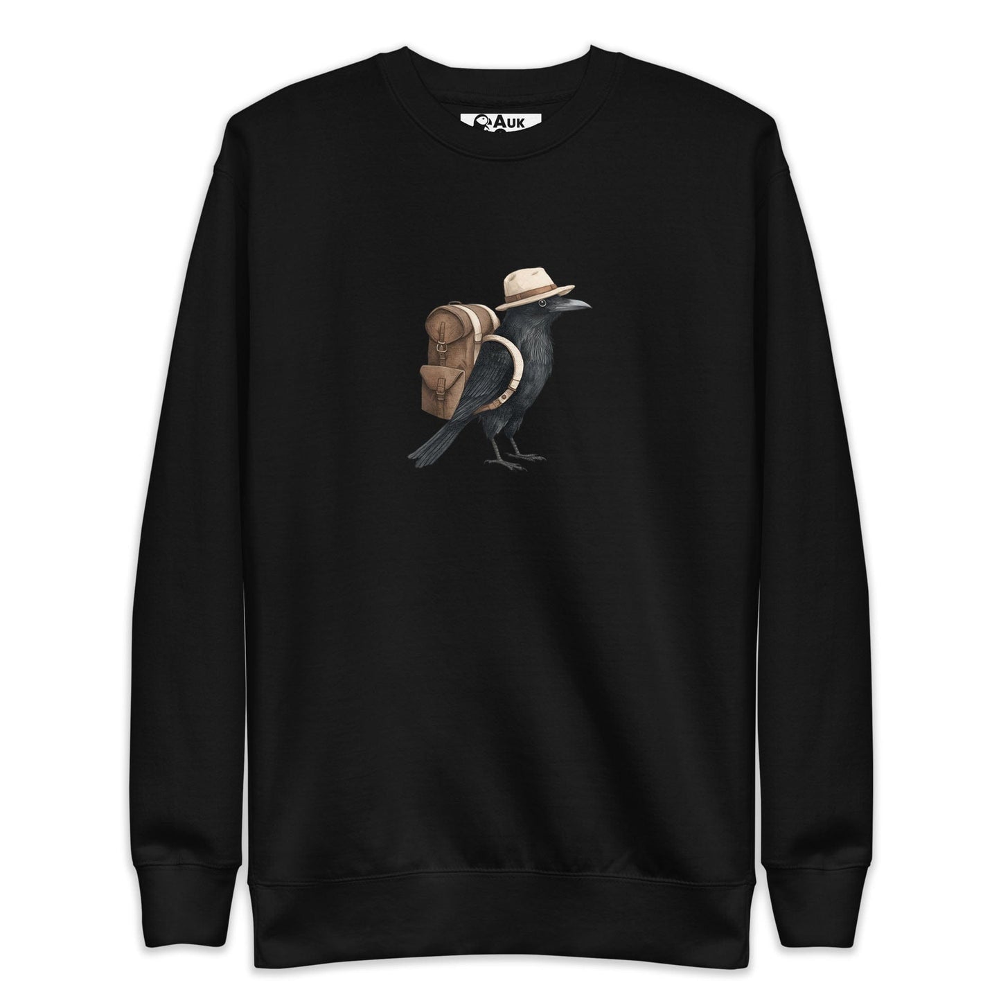 AukCliff Trailblazer Collection Graphic Sweatshirts Black / S Trailblazer Raven Sweatshirt