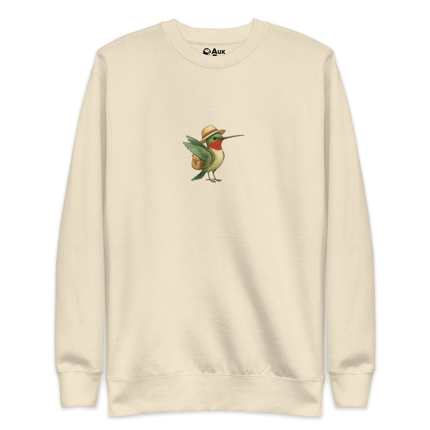 AukCliff Trailblazer Collection Graphic Sweatshirts Bone / S Trailblazer Hummingbird Sweatshirt