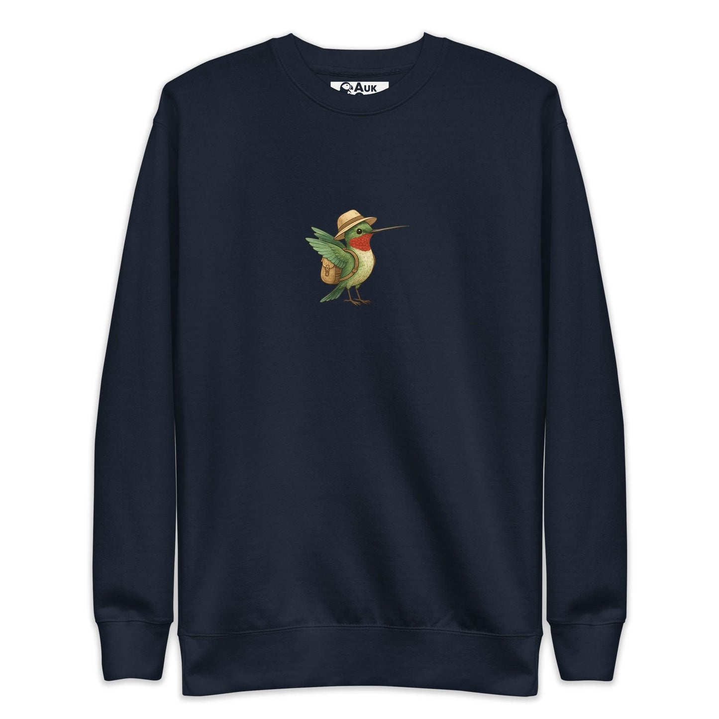 AukCliff Trailblazer Collection Graphic Sweatshirts Navy Blazer / S Trailblazer Hummingbird Sweatshirt