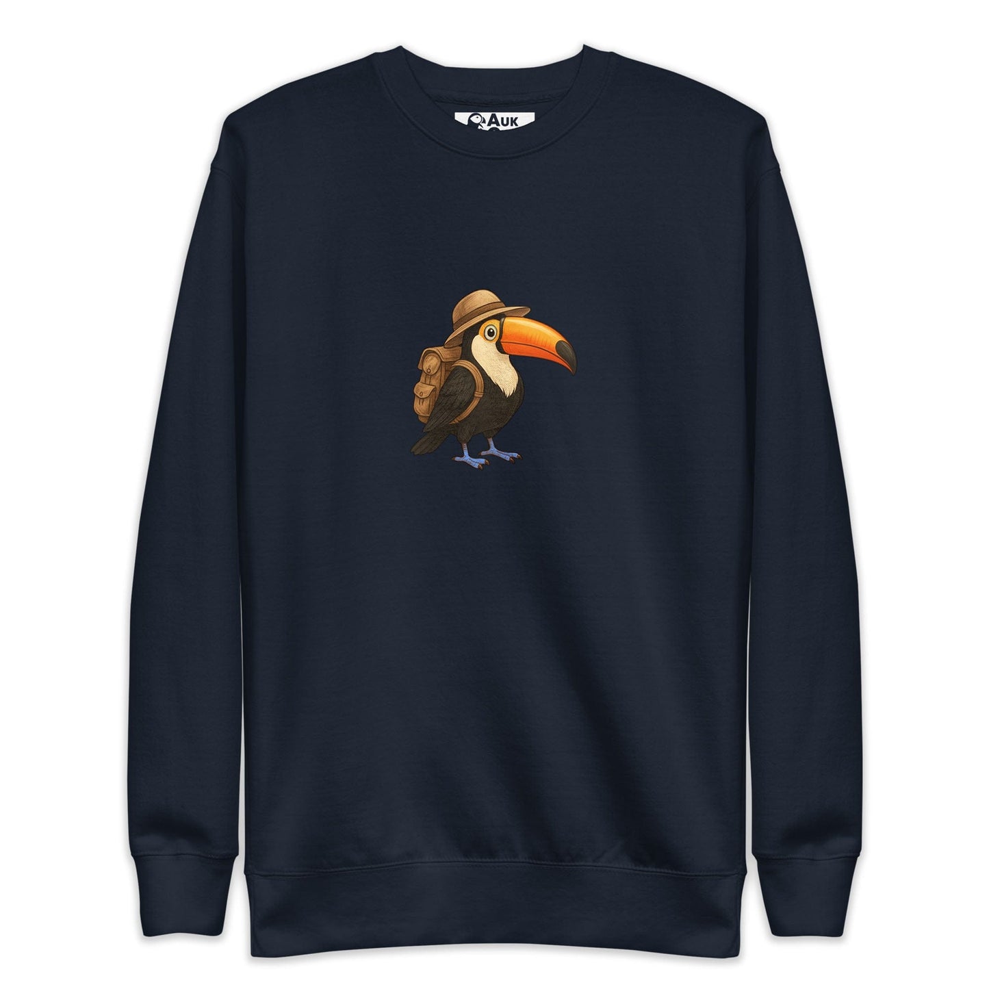 AukCliff Trailblazer Collection Graphic Sweatshirts Navy Blazer / S Trailblazer Toucan Sweatshirt