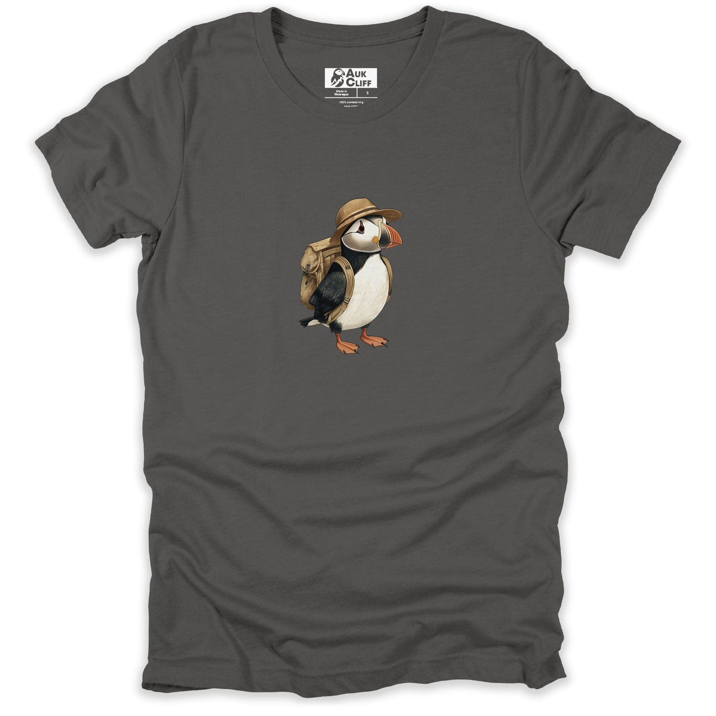 AukCliff Trailblazer Collection Graphic Tees Asphalt / S Trailblazer Puffin T-shirt