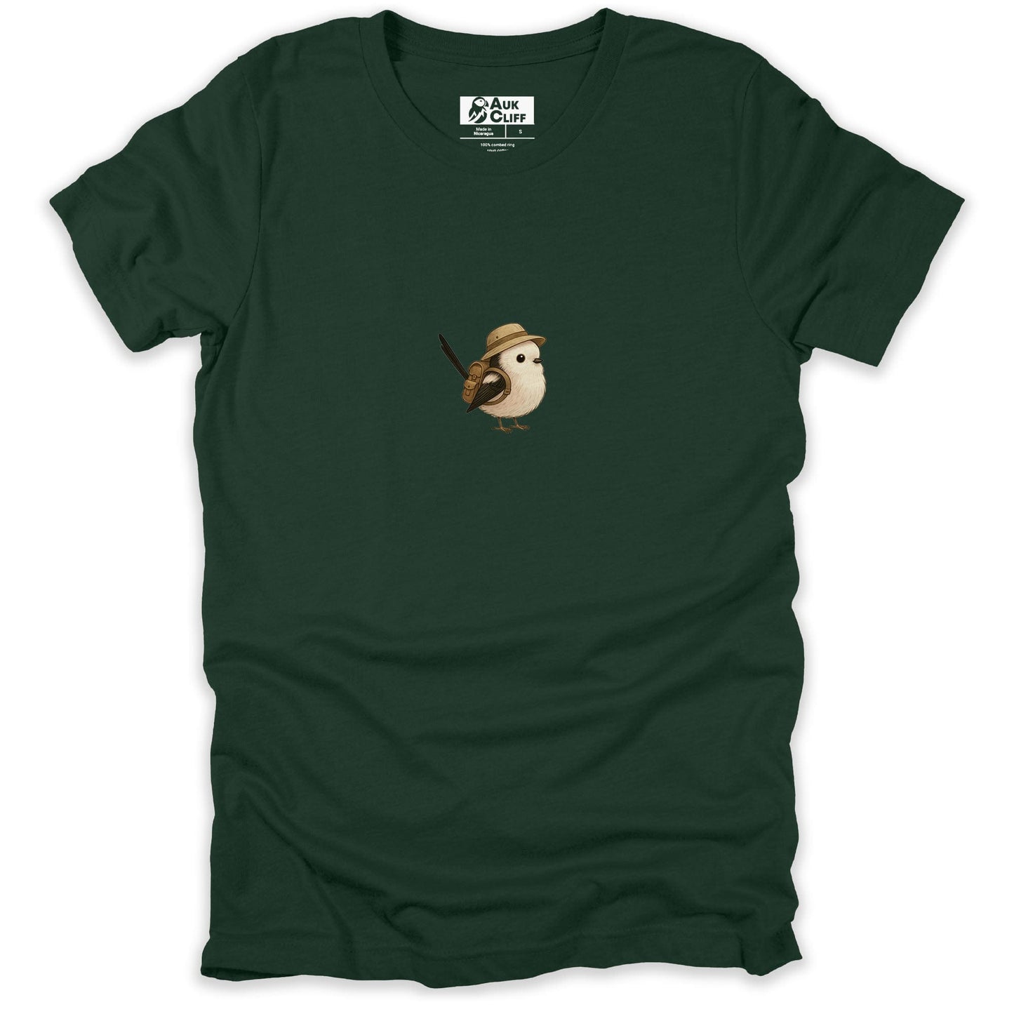 AukCliff Trailblazer Collection Graphic Tees Forest / S Trailblazer Long-Tailed Tit T-shirt