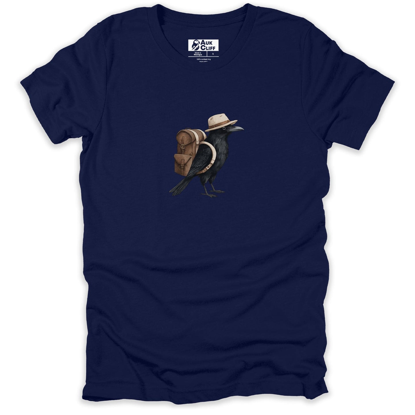 AukCliff Trailblazer Collection Graphic Tees Navy / S Trailblazer Raven T-shirt