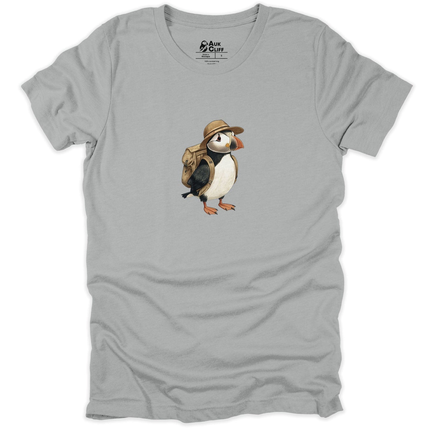 AukCliff Trailblazer Collection Graphic Tees Silver / S Trailblazer Puffin T-shirt