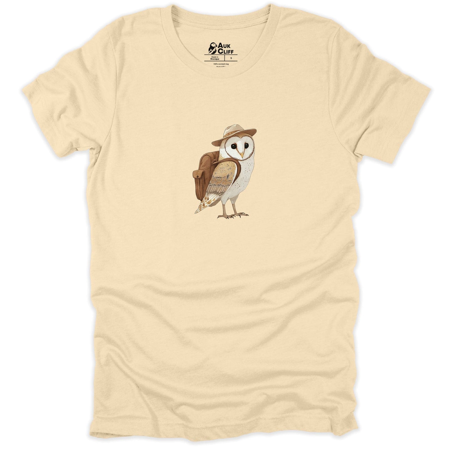 AukCliff Trailblazer Collection Graphic Tees Soft Cream / S Trailblazer Barn Owl T-shirt