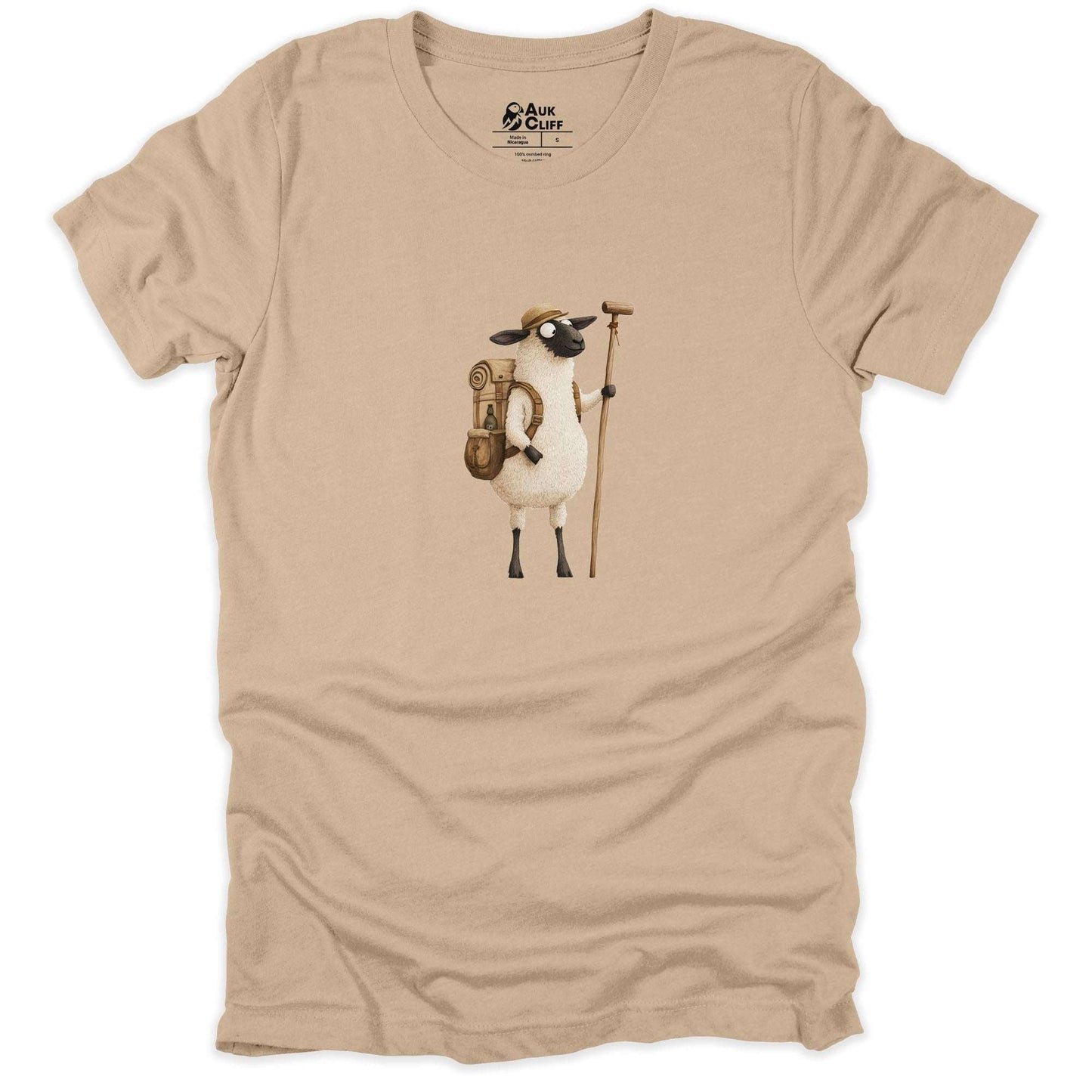 AukCliff Trailblazer Collection Graphic Tees Tan / S Trailblazer Sheep T-shirt